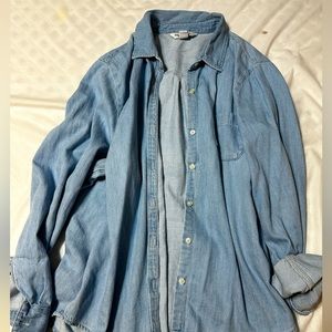 Old Navy button up; XL
